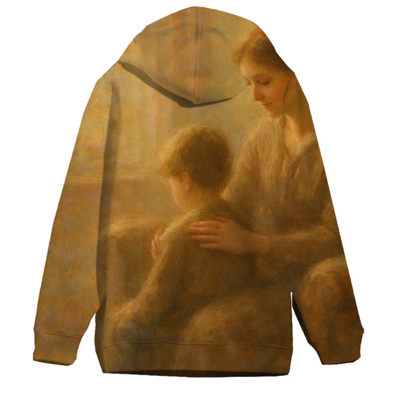 The Quiet Echoes Of Her Heart hoodies fashion