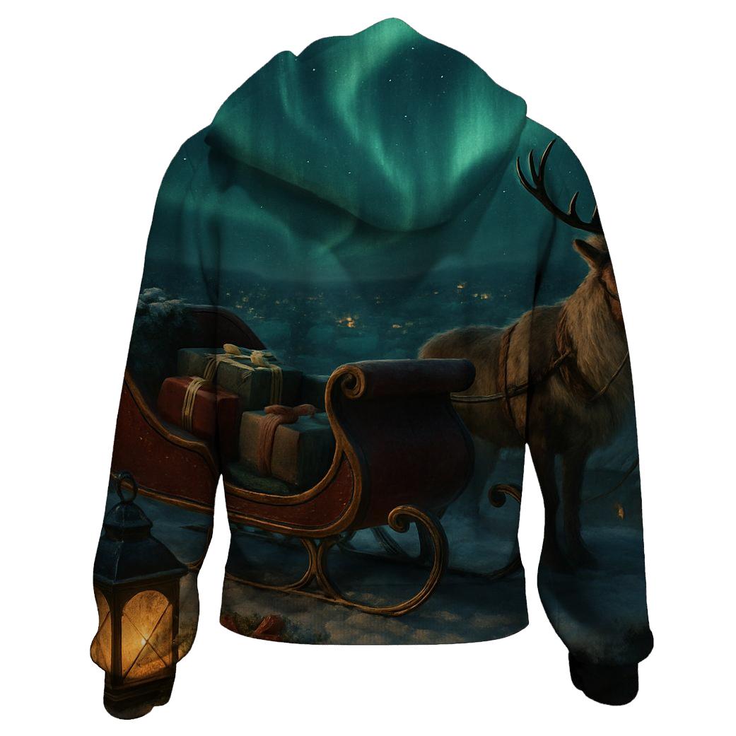 Aurora Sleigh Nocturne designer hoodies