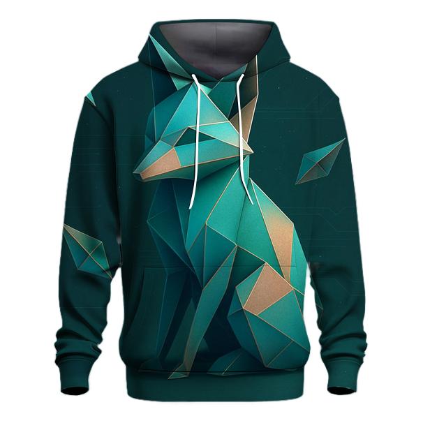 Quantum Origami Fox hoodie designs