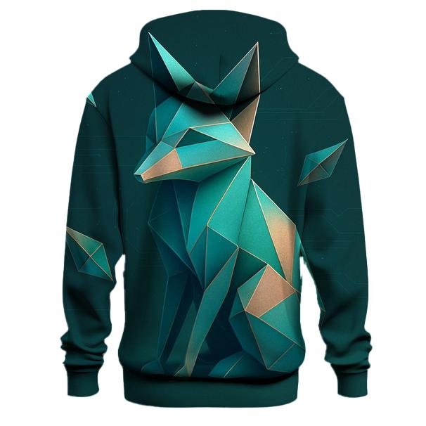 Quantum Origami Fox hoodie designs