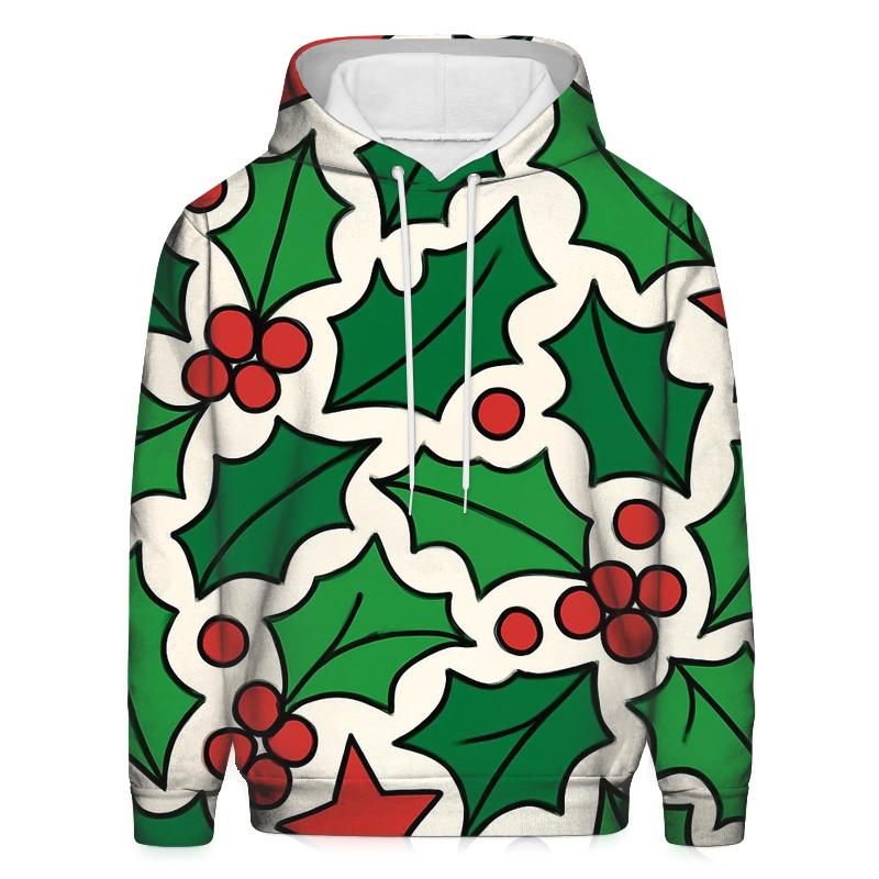 Celestial Holly Harmony printed hoodies