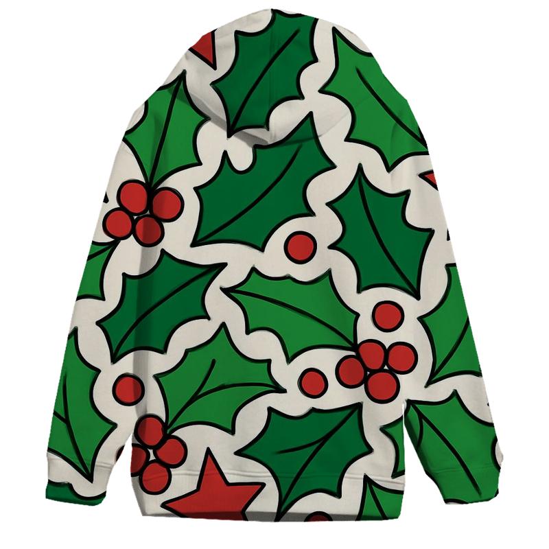 Celestial Holly Harmony printed hoodies