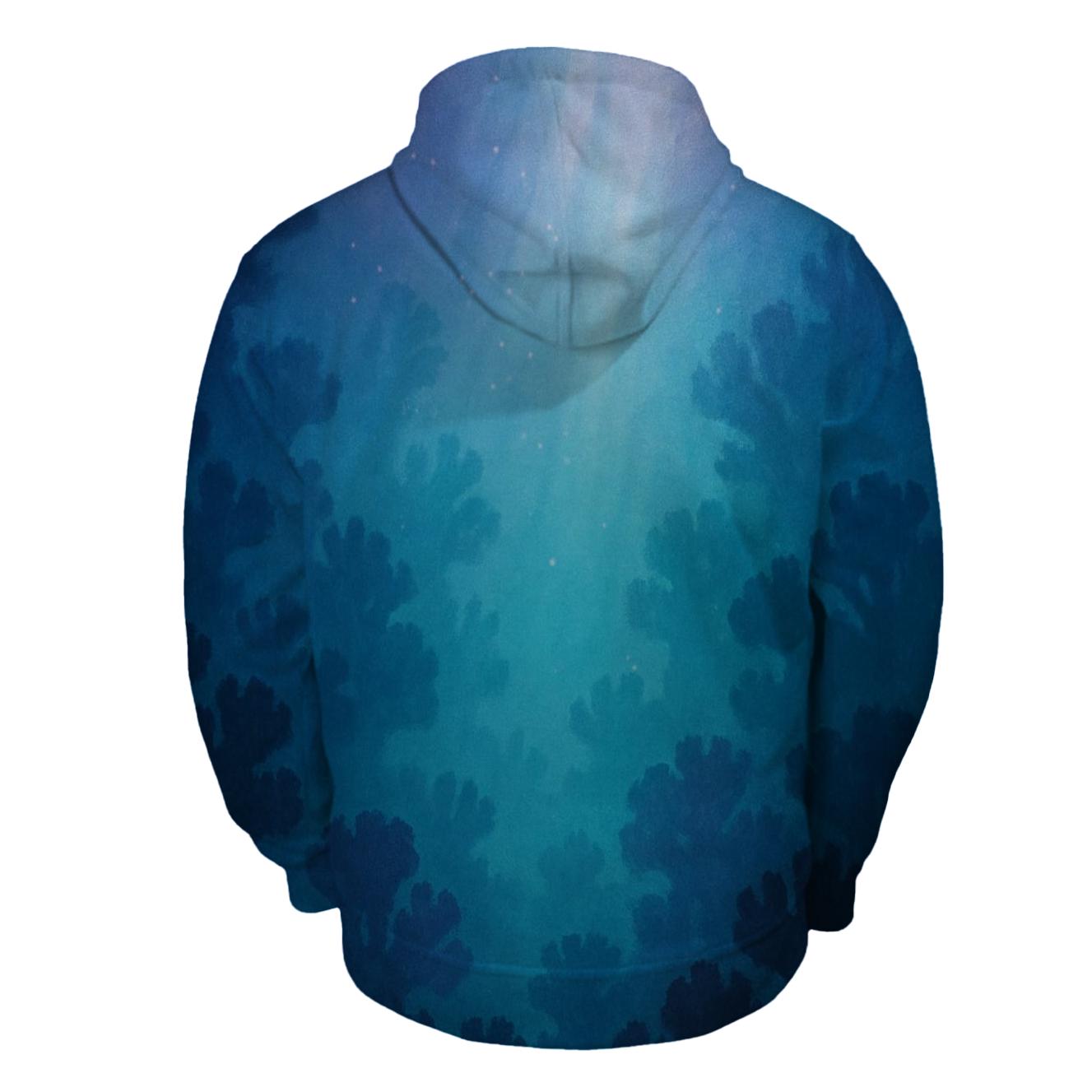Midnight Reef Gradient custom hoodies