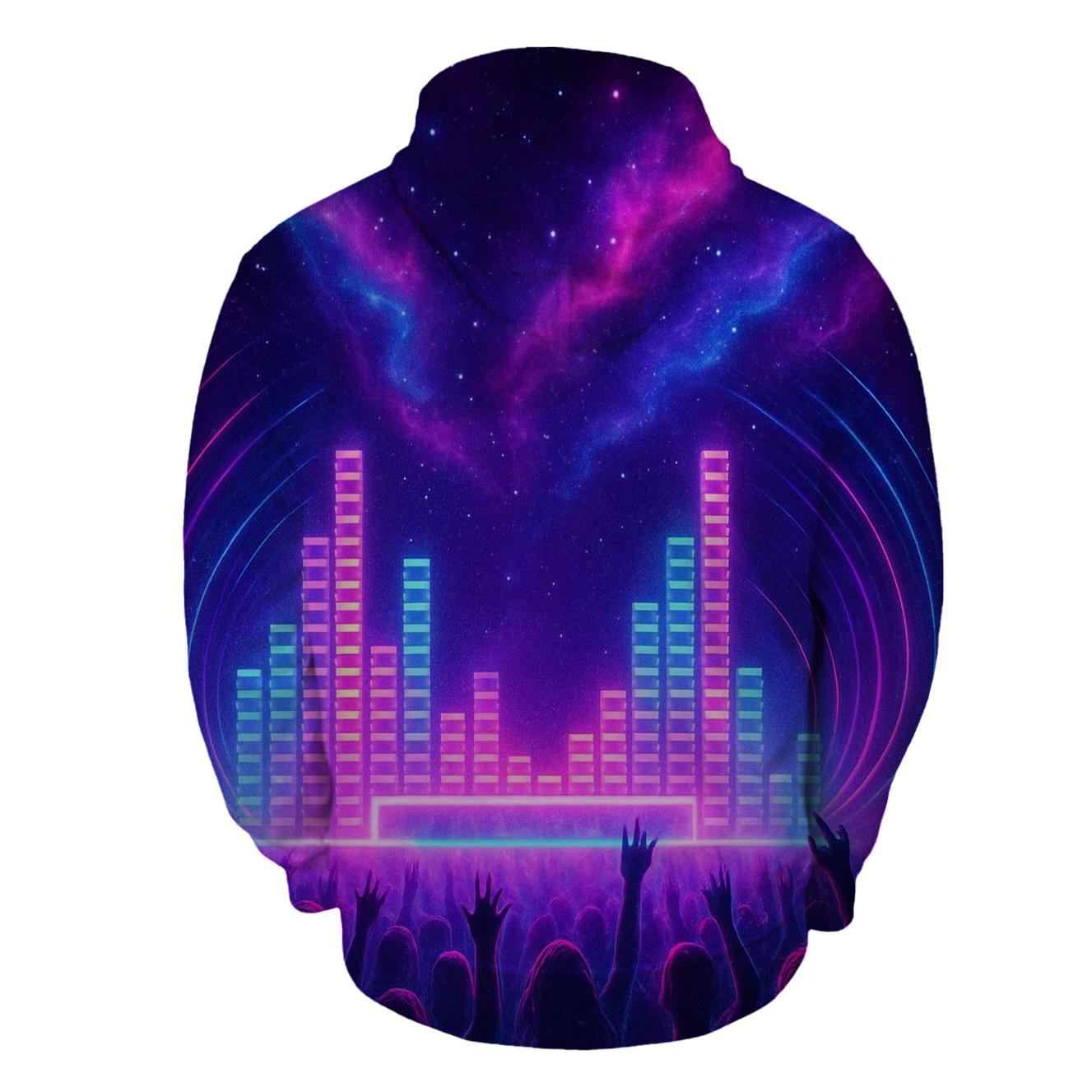 Cosmic Groove pullover hoodies