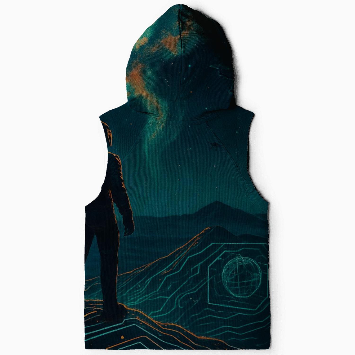 Aurora Circuit Explorer embroidered hoodies