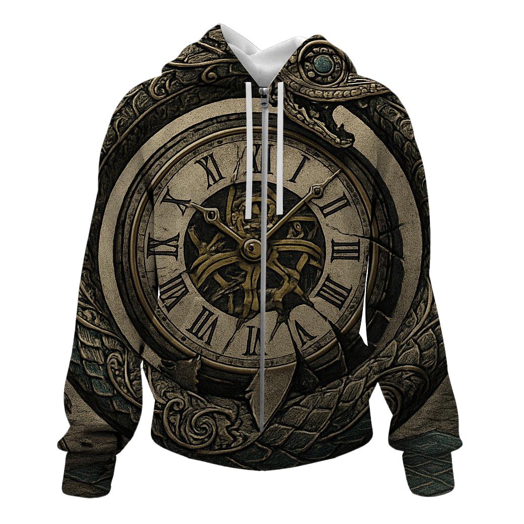 Clockwork Serpent Embrace hoodie styles