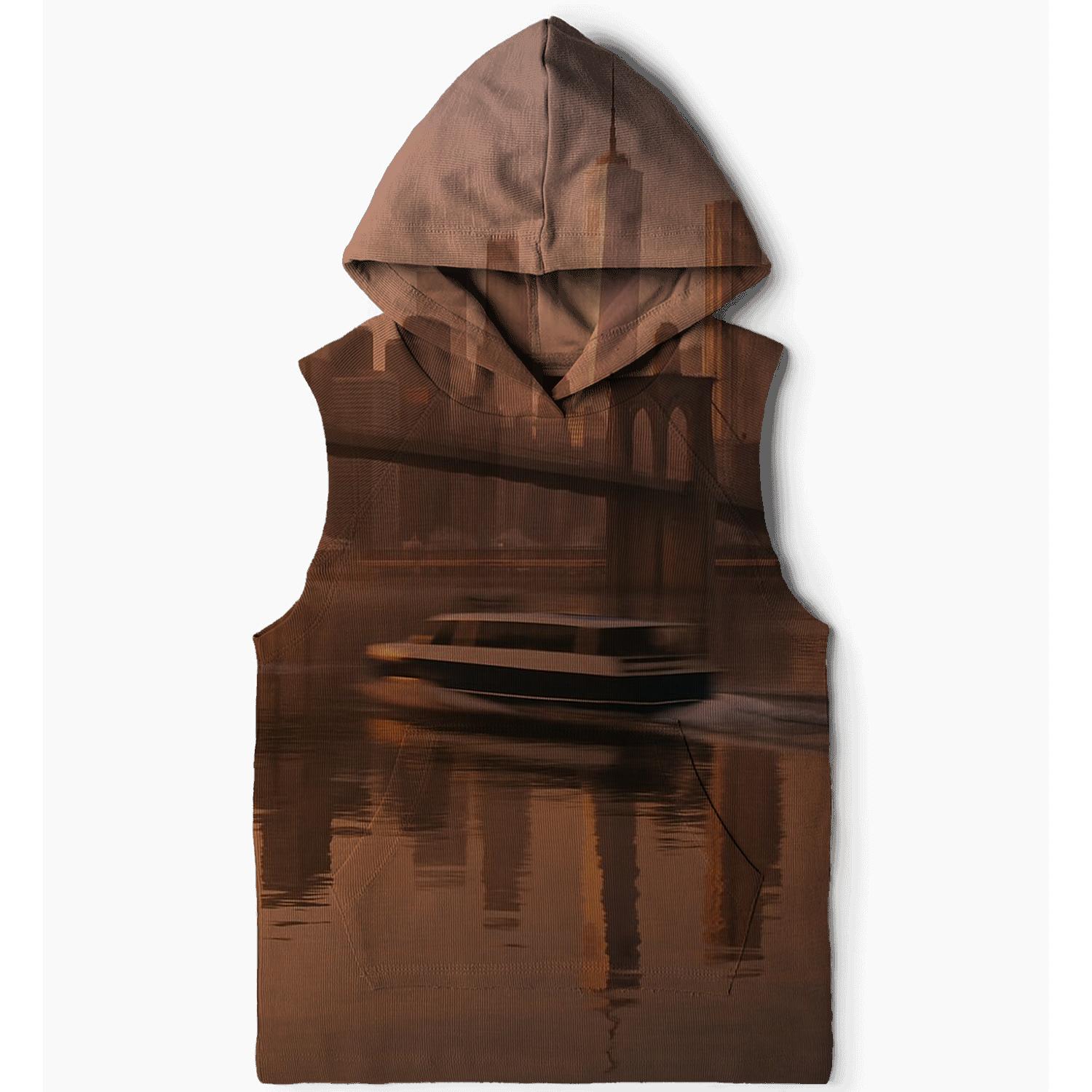 Dawn Reflections Over Lower Manhattan designer hoodies