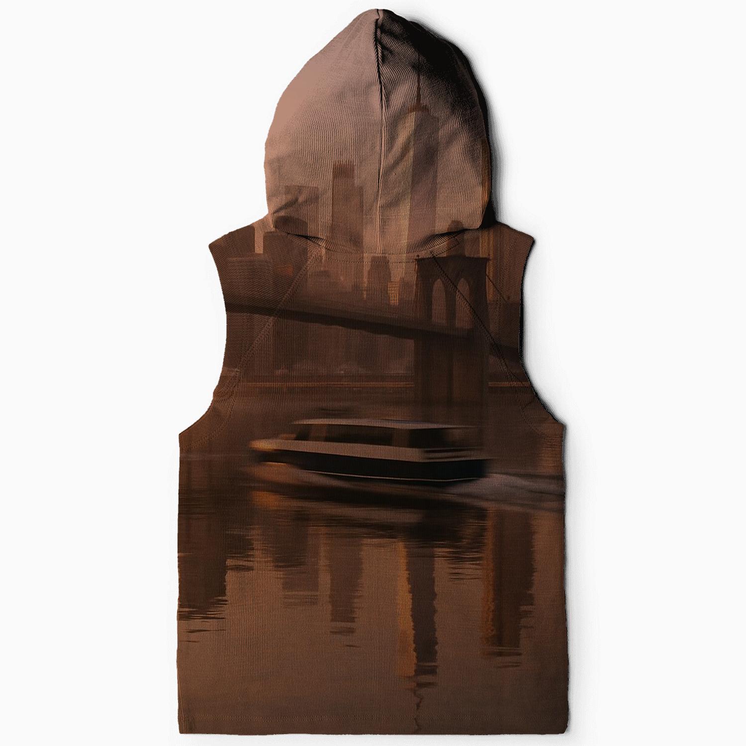 Dawn Reflections Over Lower Manhattan designer hoodies