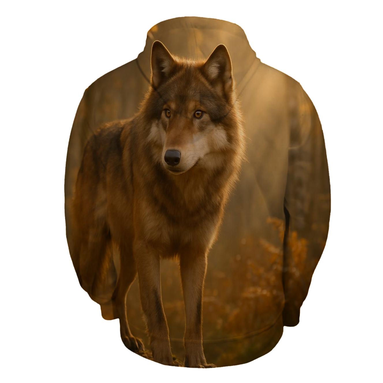Forest Alpha At Dawn lightweight hoodies
