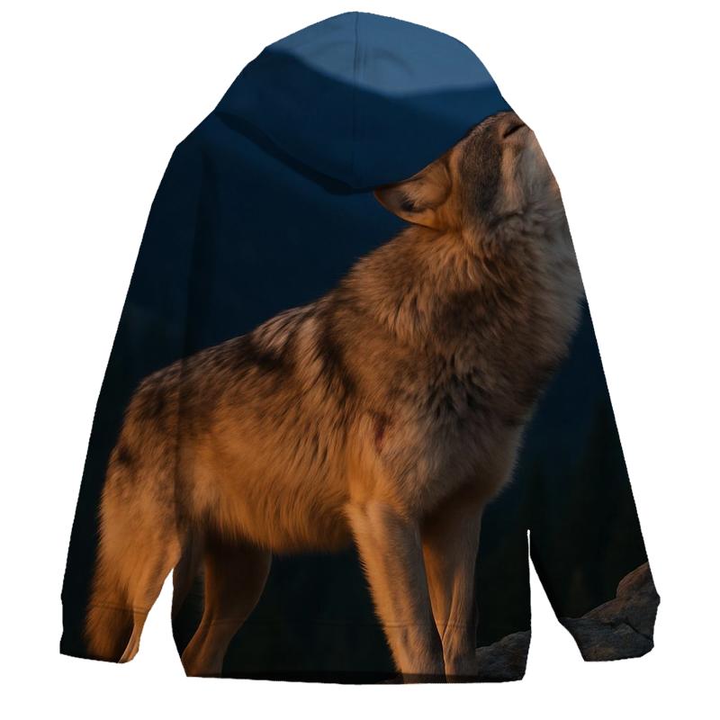Mountain Lone Howl pullover hoodies