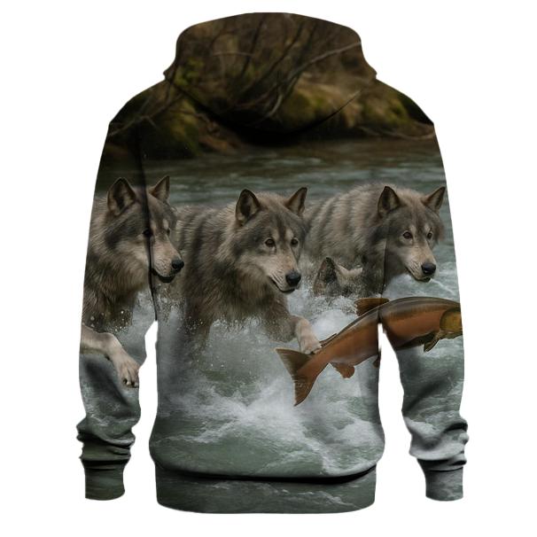 River Salmon Crossing Pack heavyweight hoodies