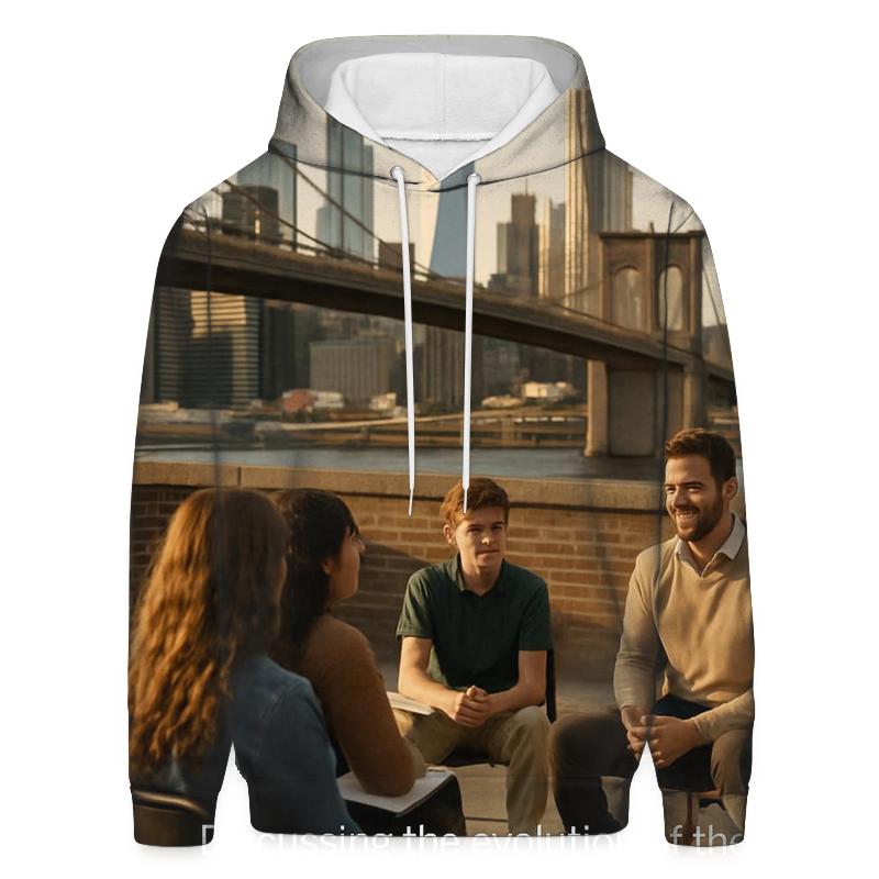 Brooklyn Rooftop Study Hour hoodie designs