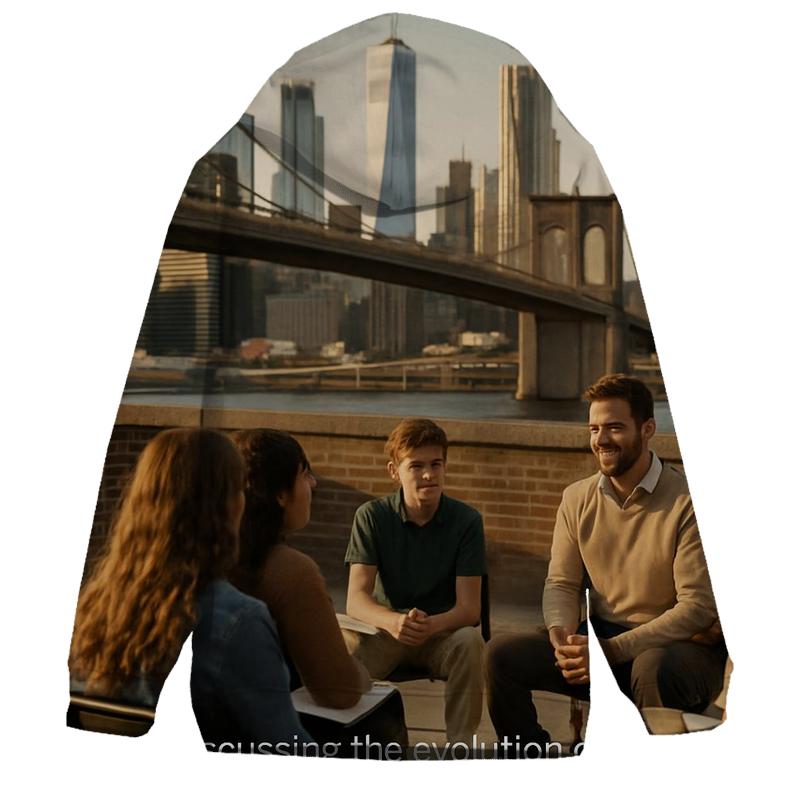 Brooklyn Rooftop Study Hour hoodie designs