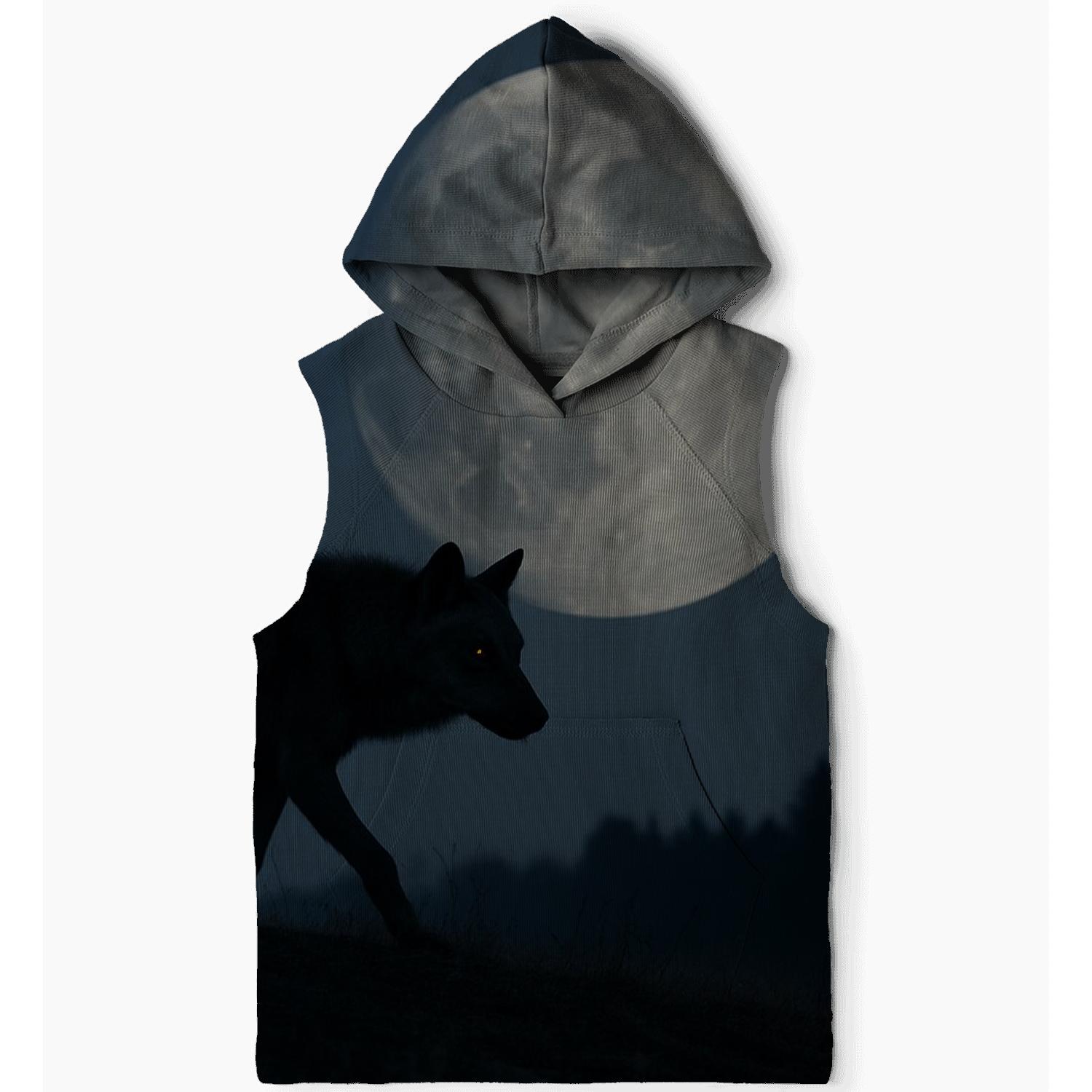 Lunar Stalk Silhouette custom hoodies