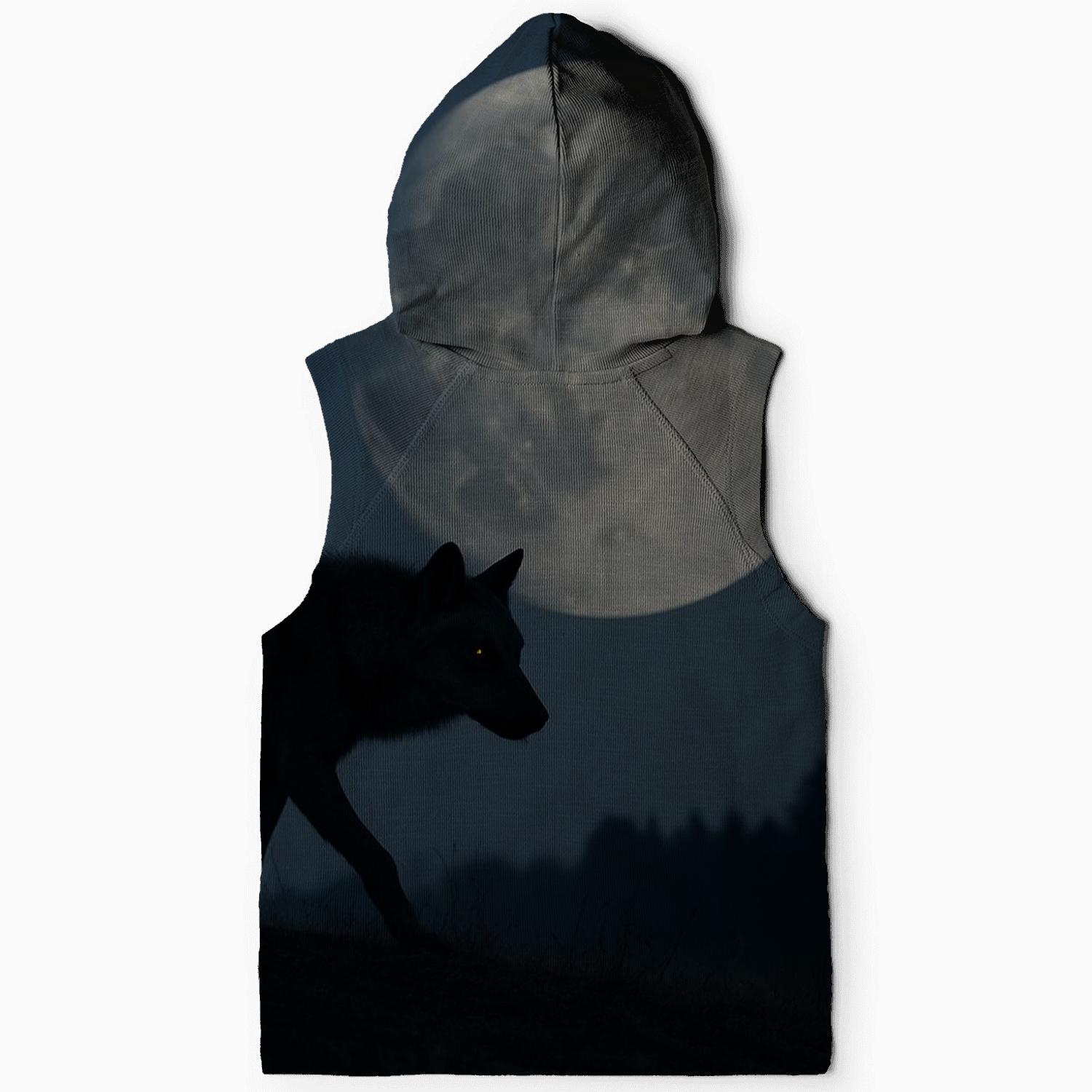 Lunar Stalk Silhouette custom hoodies