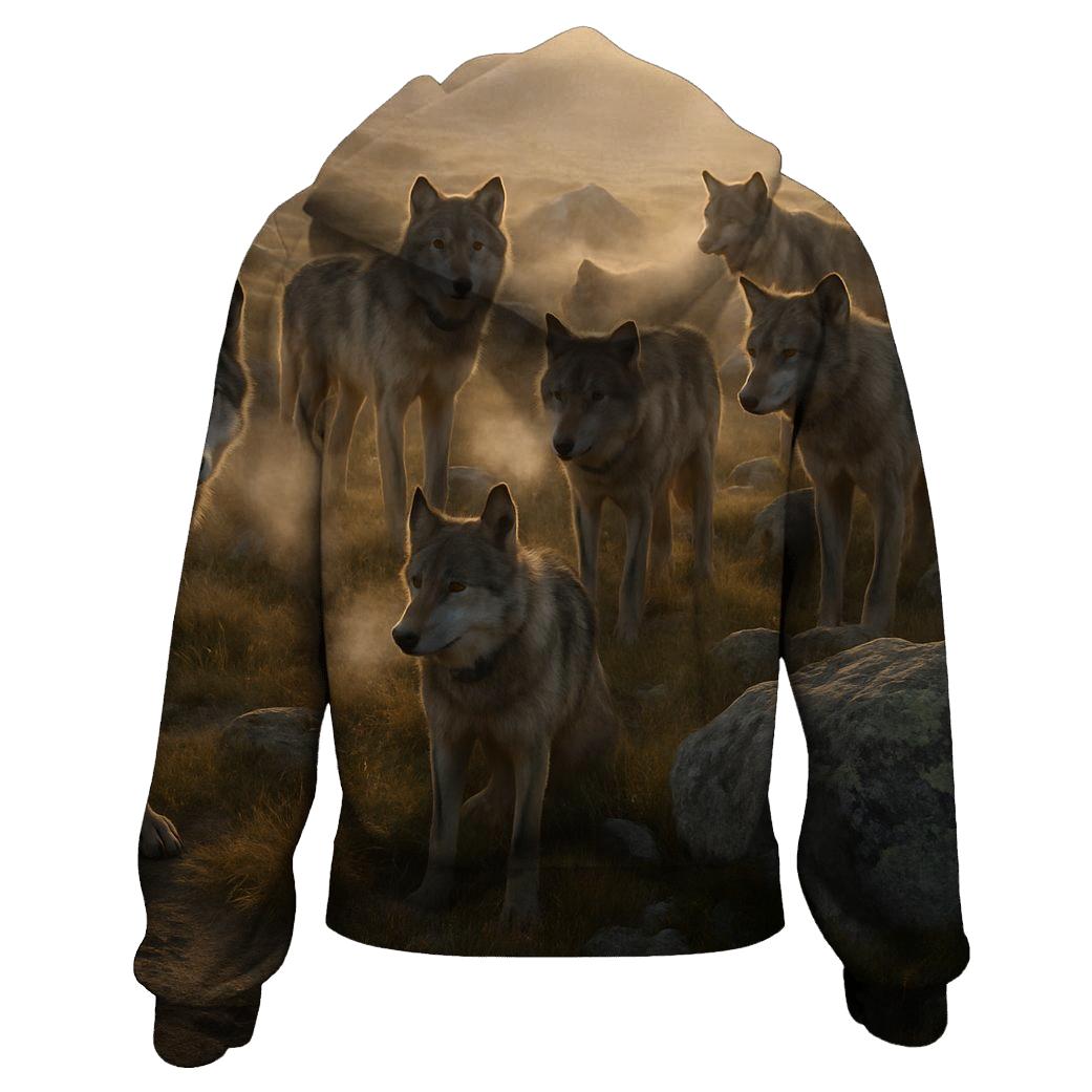 Mountain Pack Morning Assembly pullover hoodies