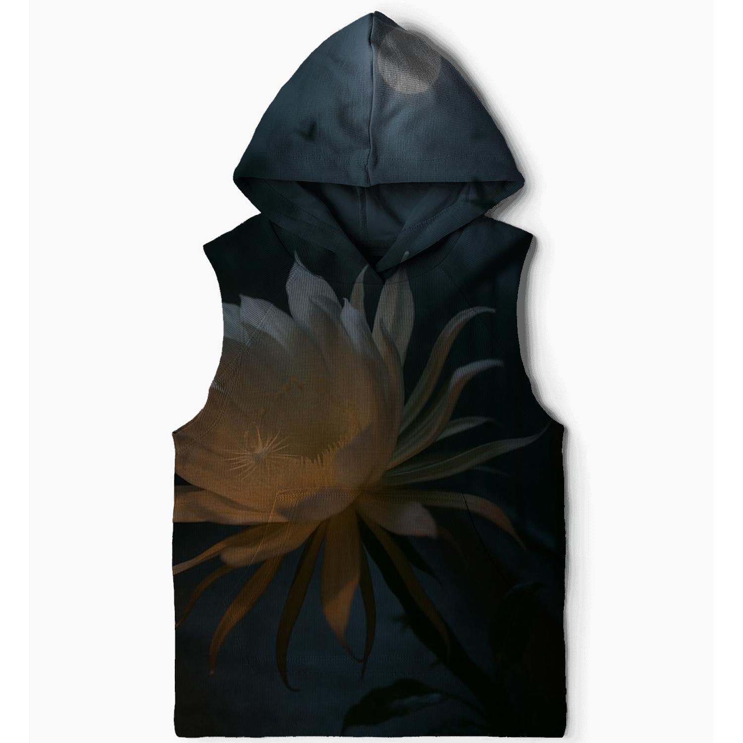 Night Blooming Cereus Moon Study premium hoodies