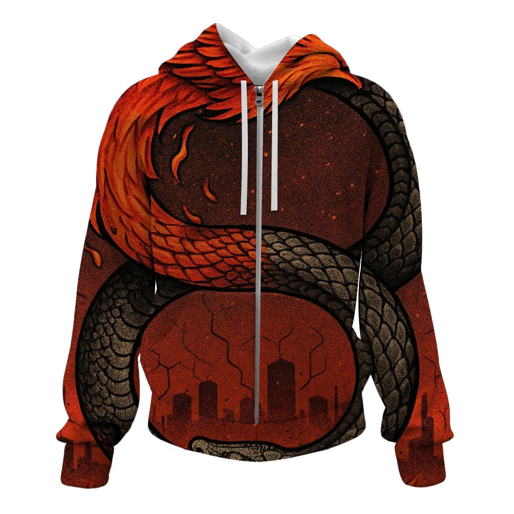 Phoenix Ouroboros Meridian lightweight hoodies
