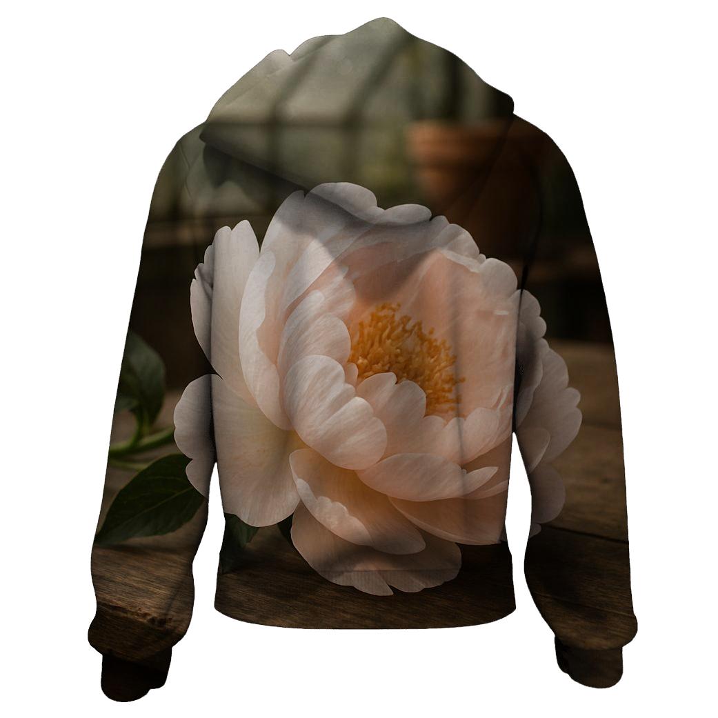 Rice Paper Peony Conservatory Study hoodies fashion