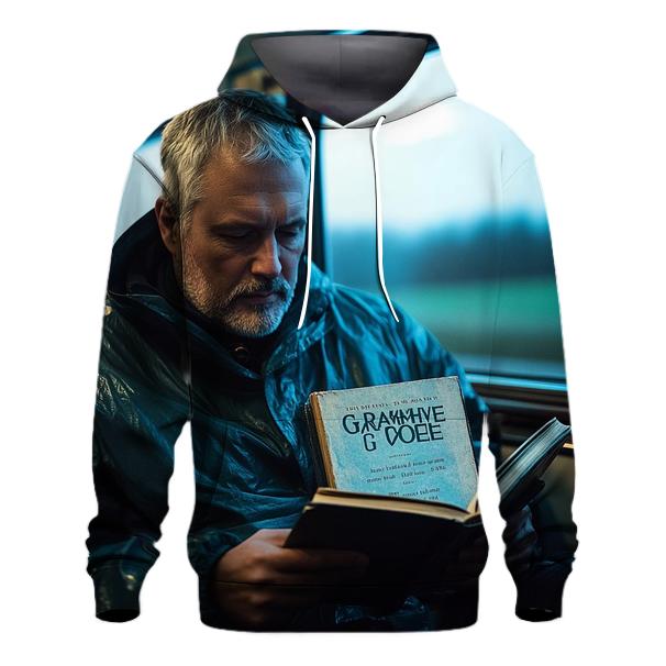 Graham Greene Train Compartment printed hoodies