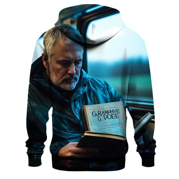 Graham Greene Train Compartment printed hoodies