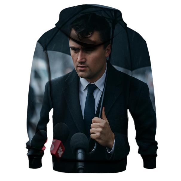 Press Conference Rain Exit heavyweight hoodies