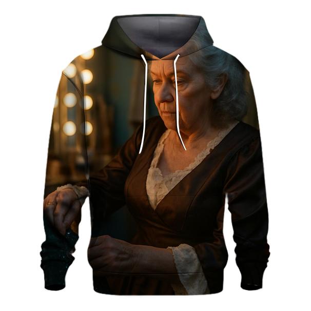 Backstage Southern Theater Portrait graphic hoodies