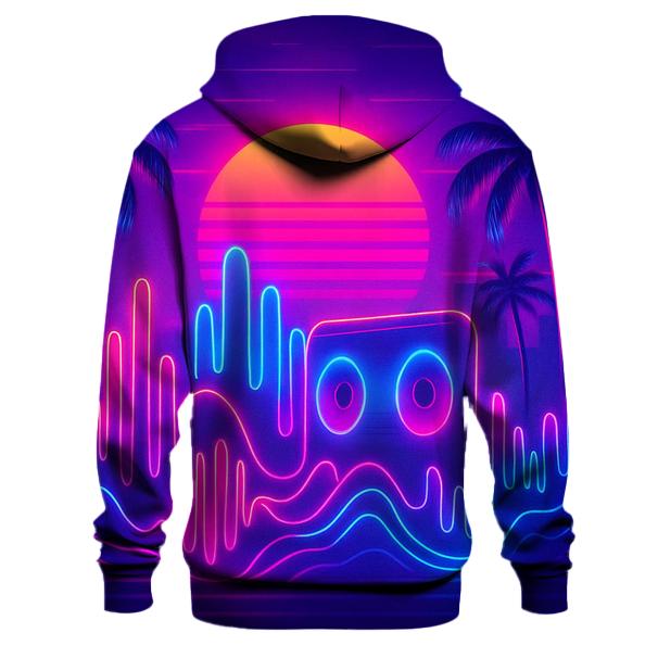 Retro Synthwave heavyweight hoodies