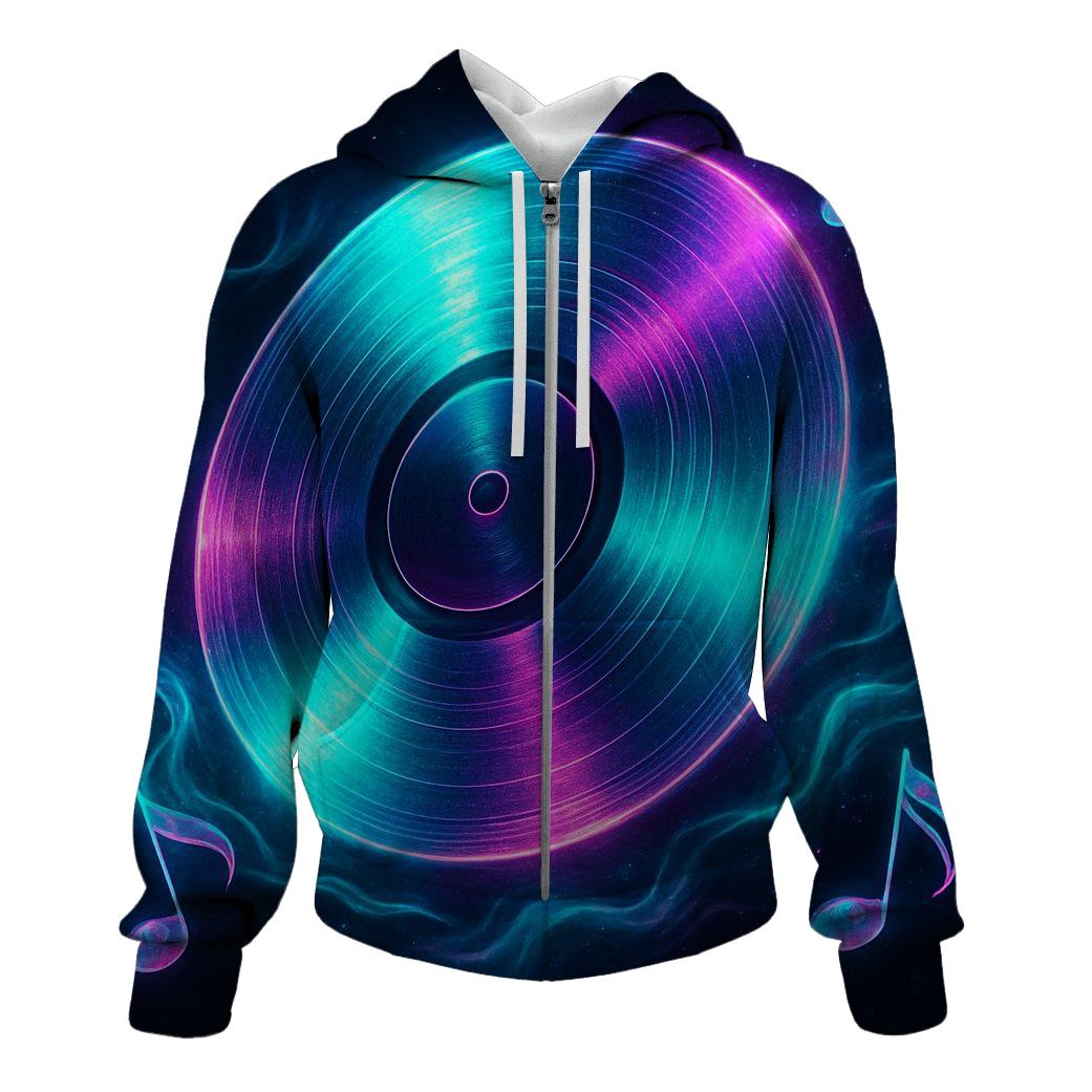 Holographic Vinyl Dream hoodies fashion