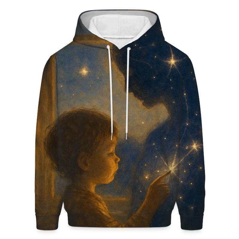 The Quiet Constellation Of Her Love hoodies fashion