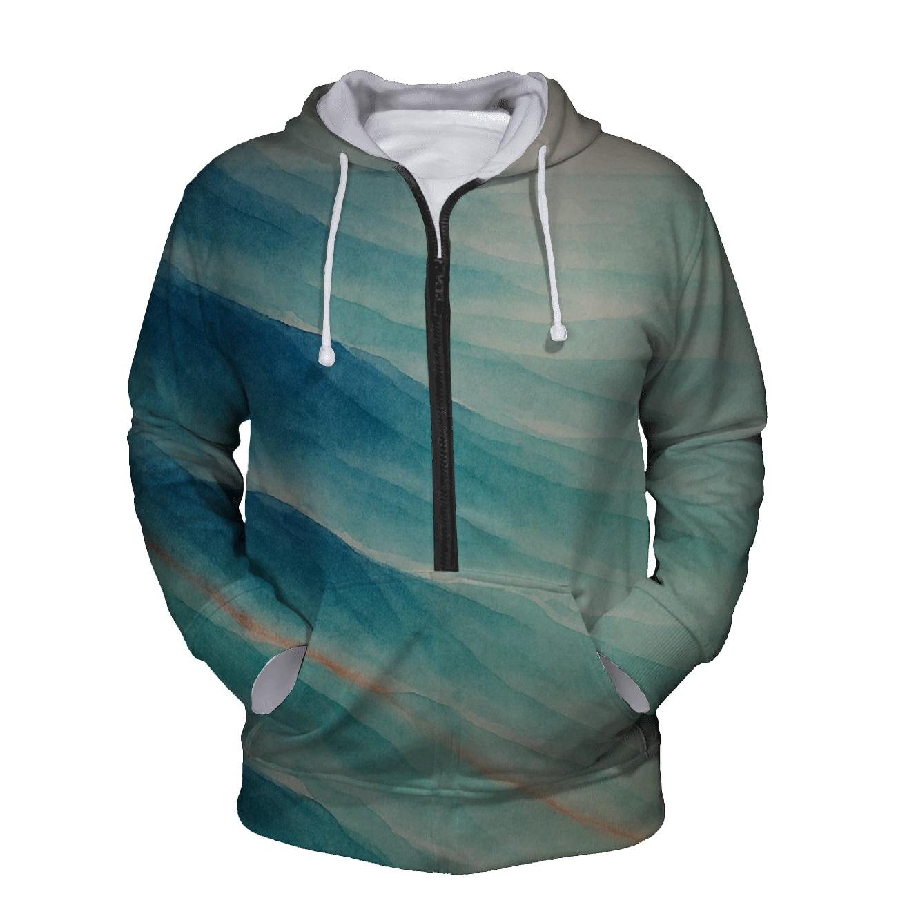 Cerulean Drift hoodie trends