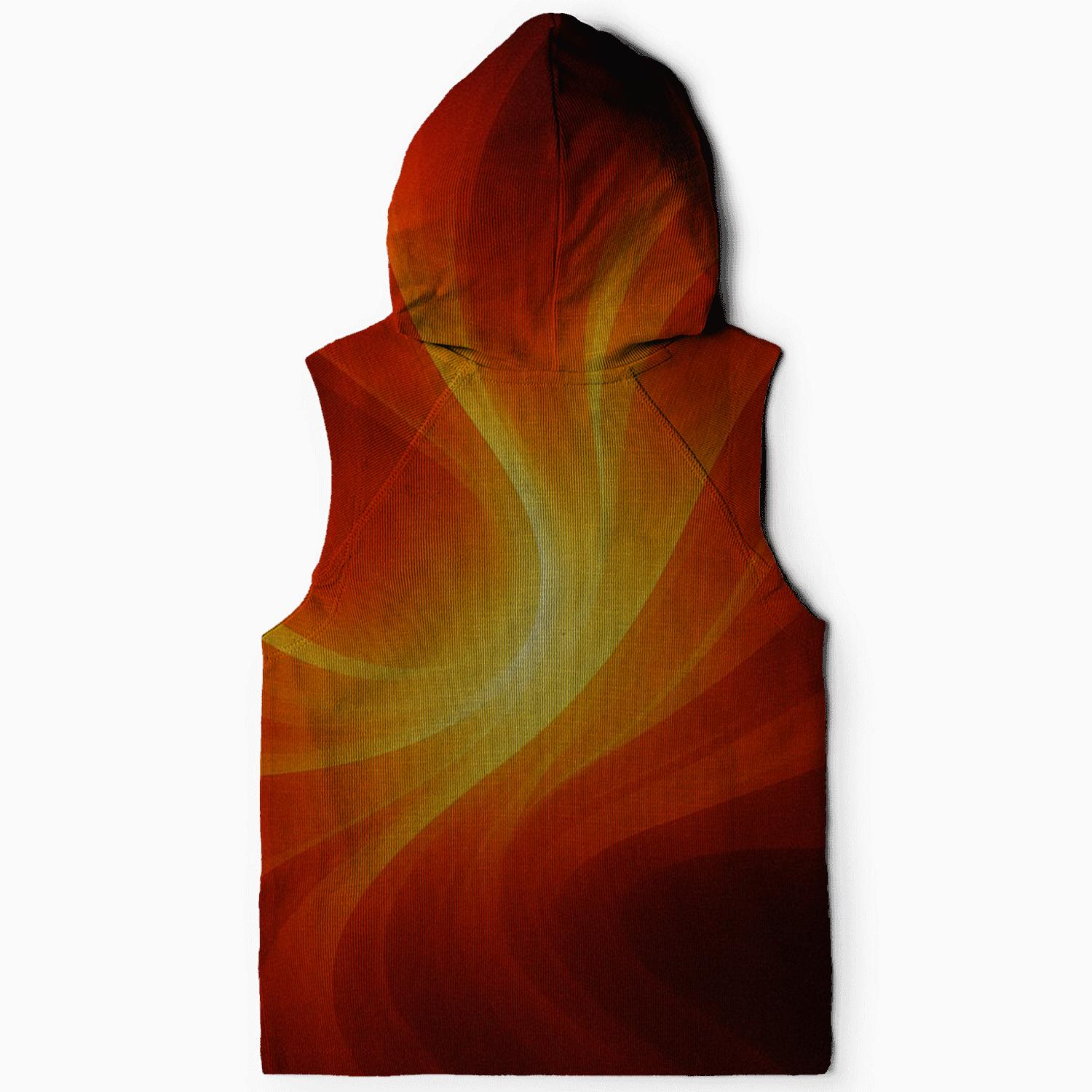 Solar Flare Wave printed hoodies