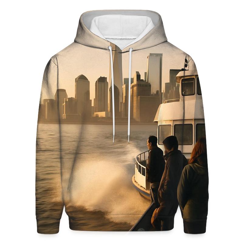 Dawn Ferry Approaching Lower Manhattan hoodie trends