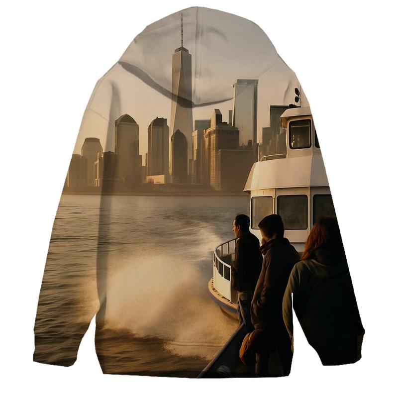 Dawn Ferry Approaching Lower Manhattan hoodie trends