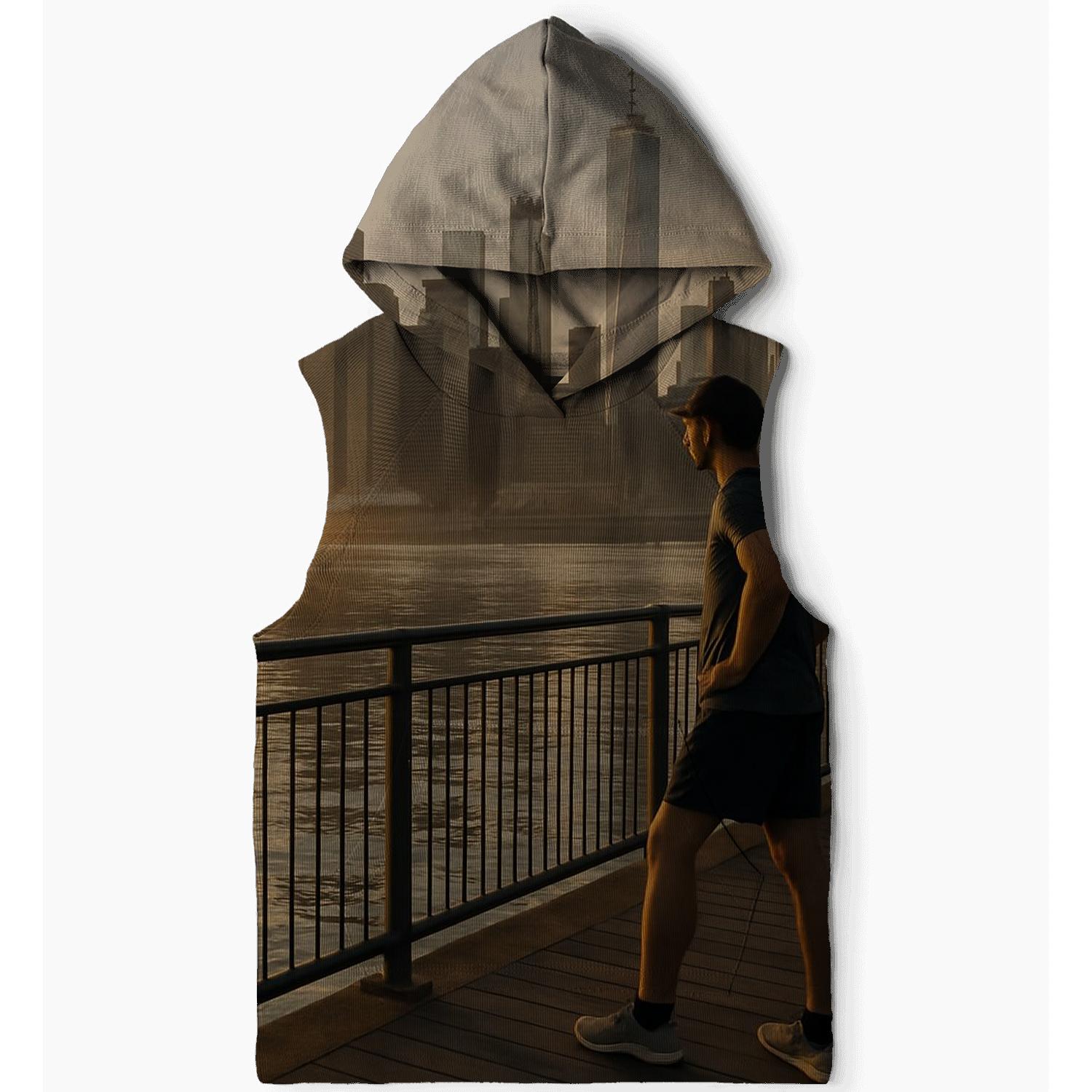 Hudson River Dawn Reflection designer hoodies