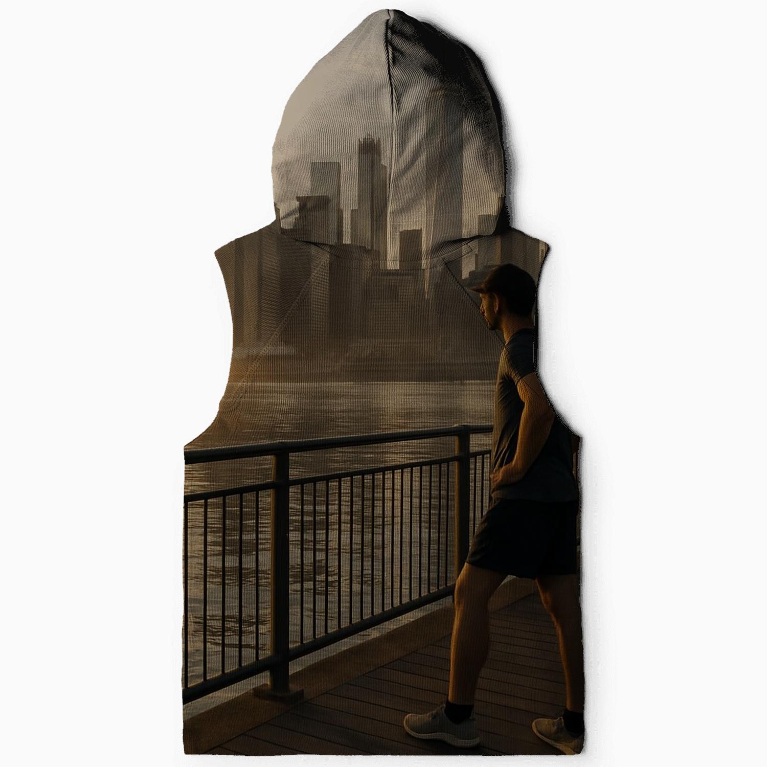 Hudson River Dawn Reflection designer hoodies