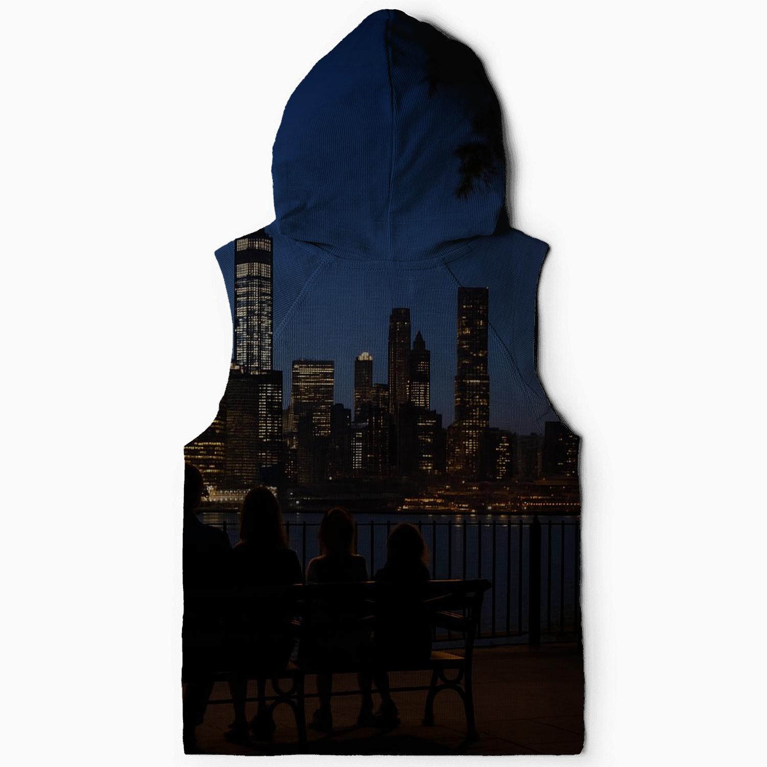 Brooklyn Promenade Twilight Panorama designer hoodies
