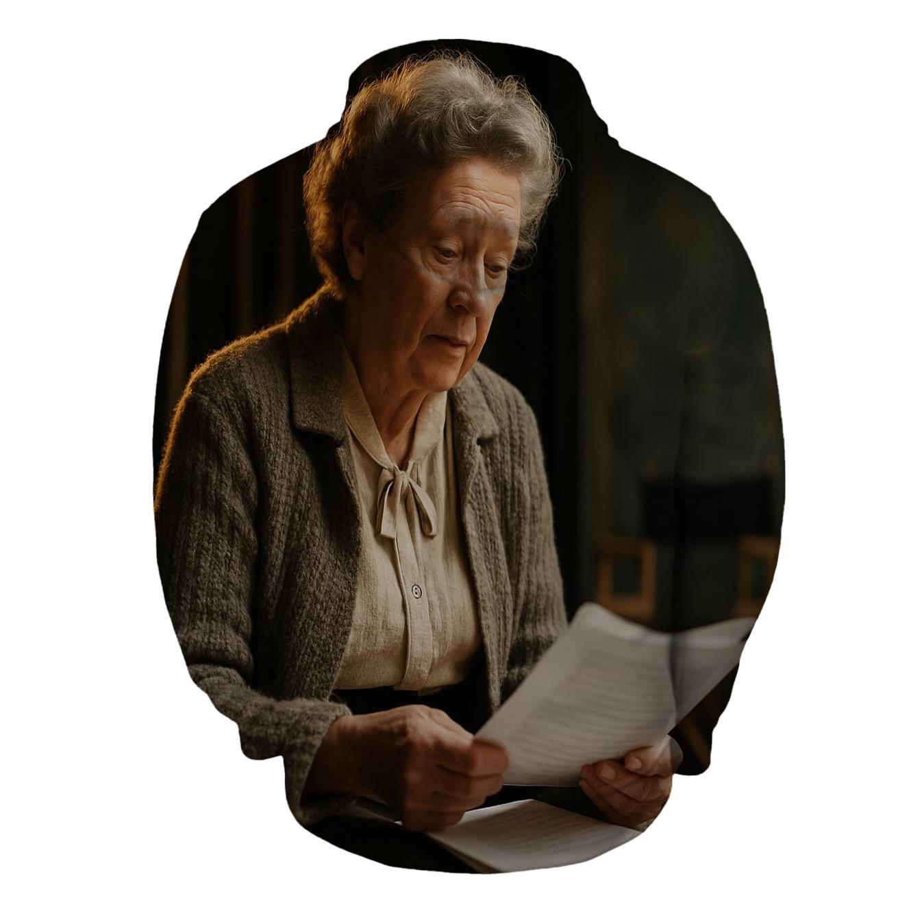 Polly Holliday Backstage Rehearsal custom hoodies