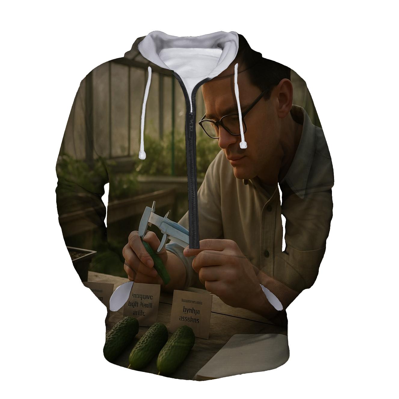 Greenhouse Varieties Study zip-up hoodies