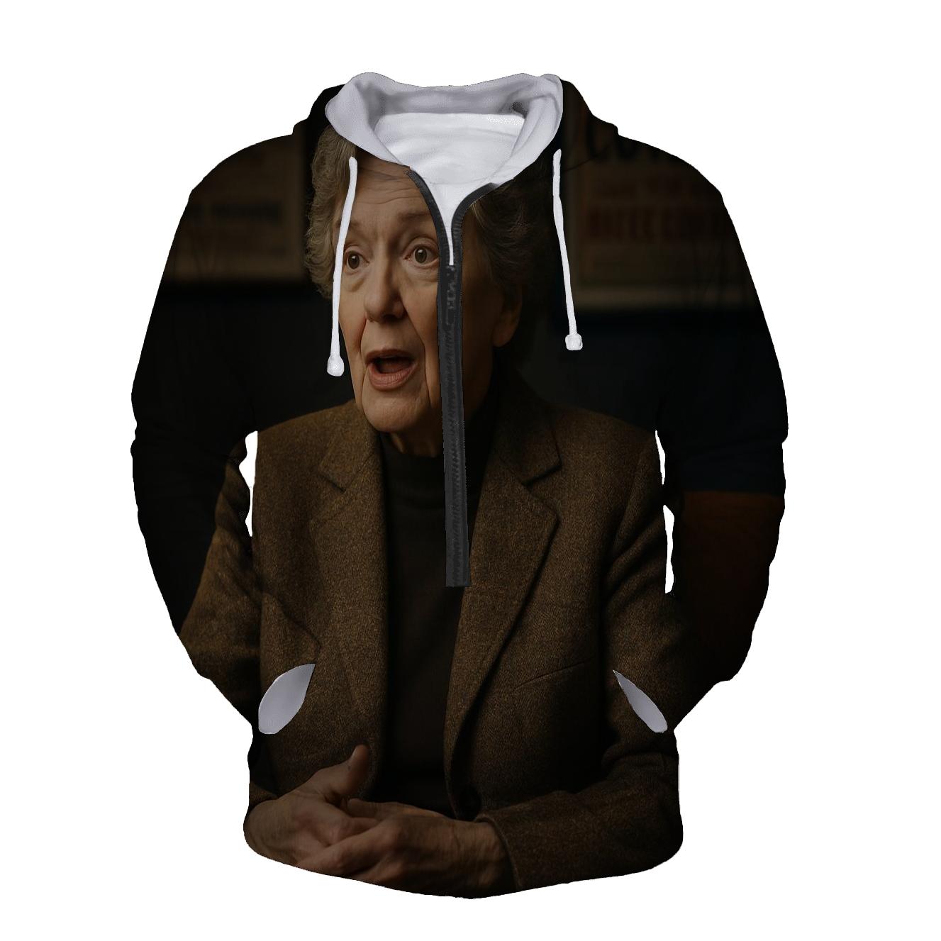 Polly Holliday Documentary Interview printed hoodies