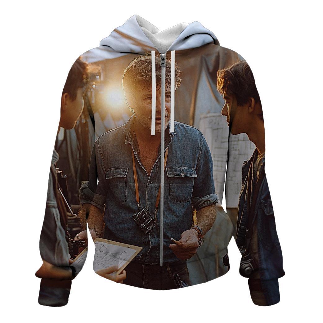 Graham Greene On Set Coaching Young Actors hoodies fashion