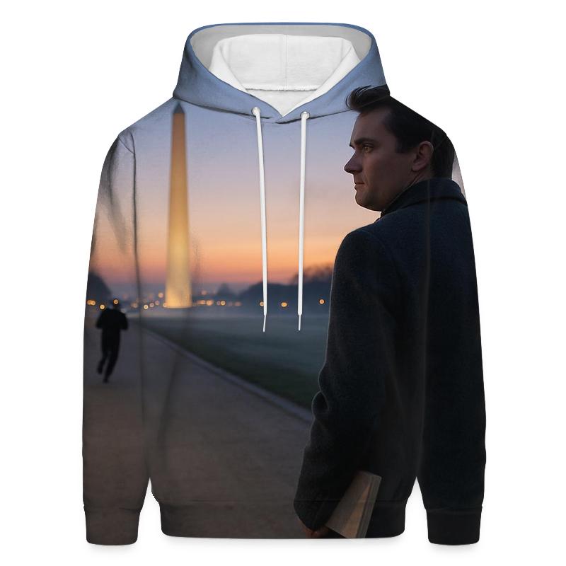 Dawn Walk On The National Mall heavyweight hoodies