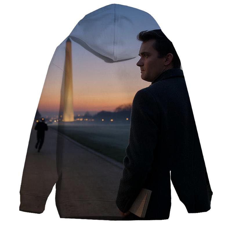 Dawn Walk On The National Mall heavyweight hoodies