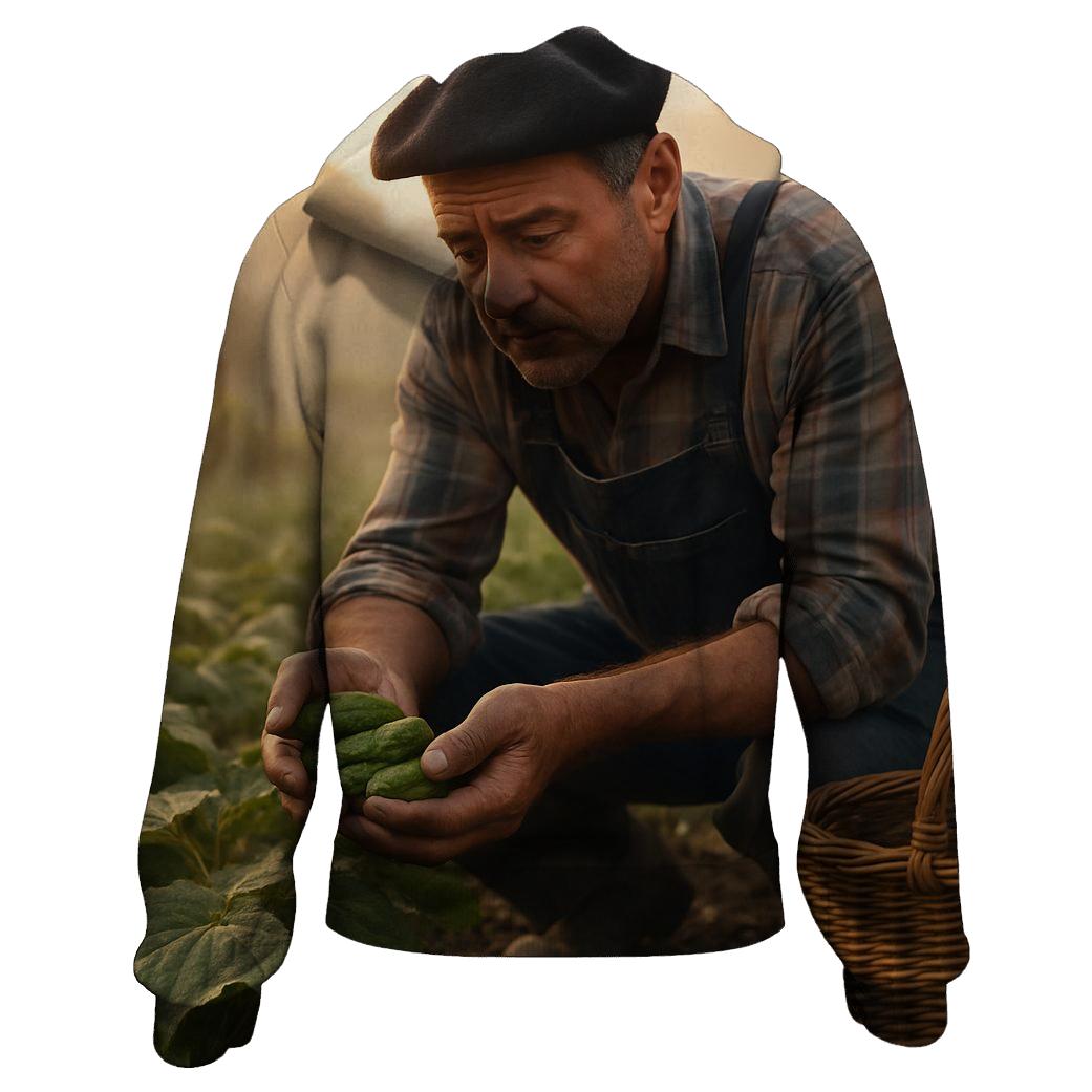 Burgundy Cornichon Harvest At Dawn hoodie trends