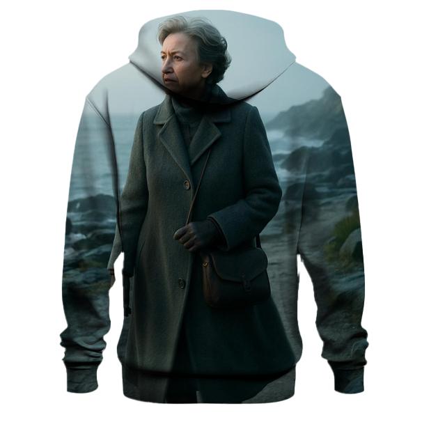 Polly Holliday Coastal Reflection Walk heavyweight hoodies