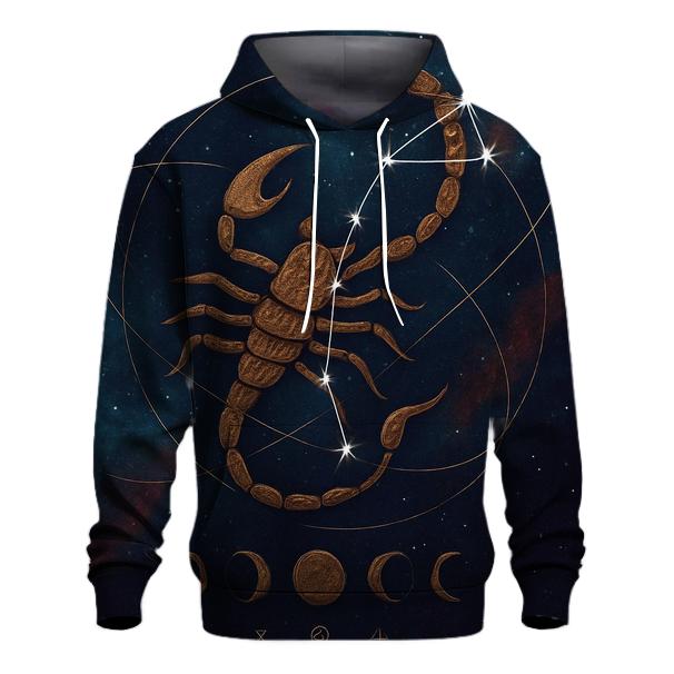 Scorpio Nebula Scorpion Chart hoodie styles