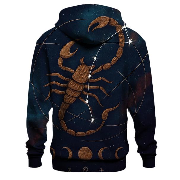 Scorpio Nebula Scorpion Chart hoodie styles