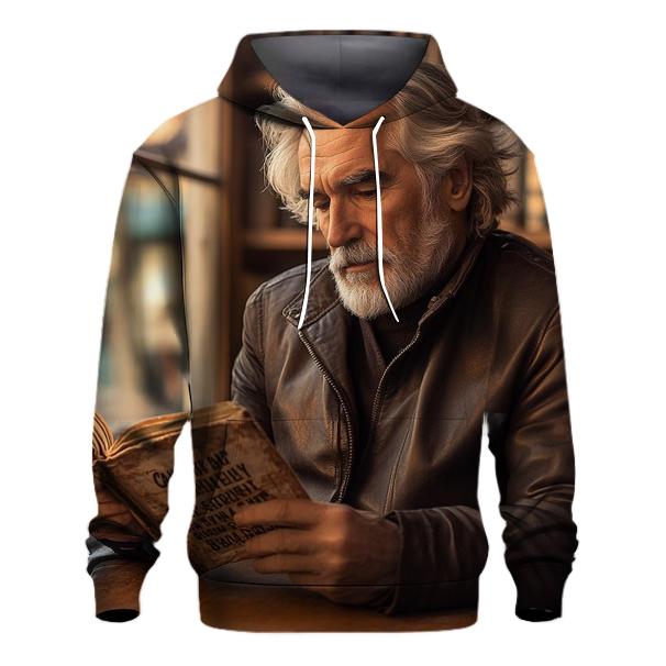 Graham Greene In Havana Bookshop heavyweight hoodies