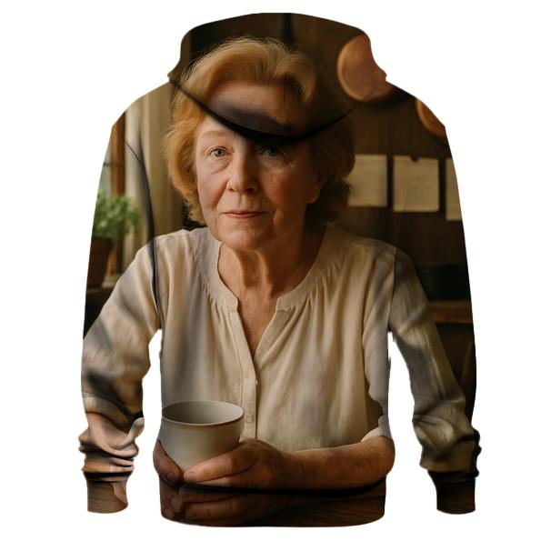 Polly Holliday Southern Kitchen Portrait lightweight hoodies