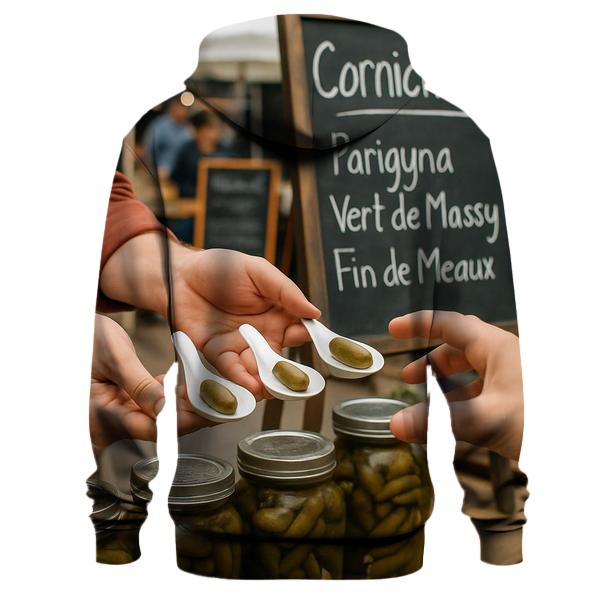 Market Tasting Of Heritage Cornichon Varieties hoodie designs